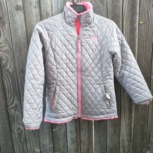 The north face coat kids size 14-16 .
